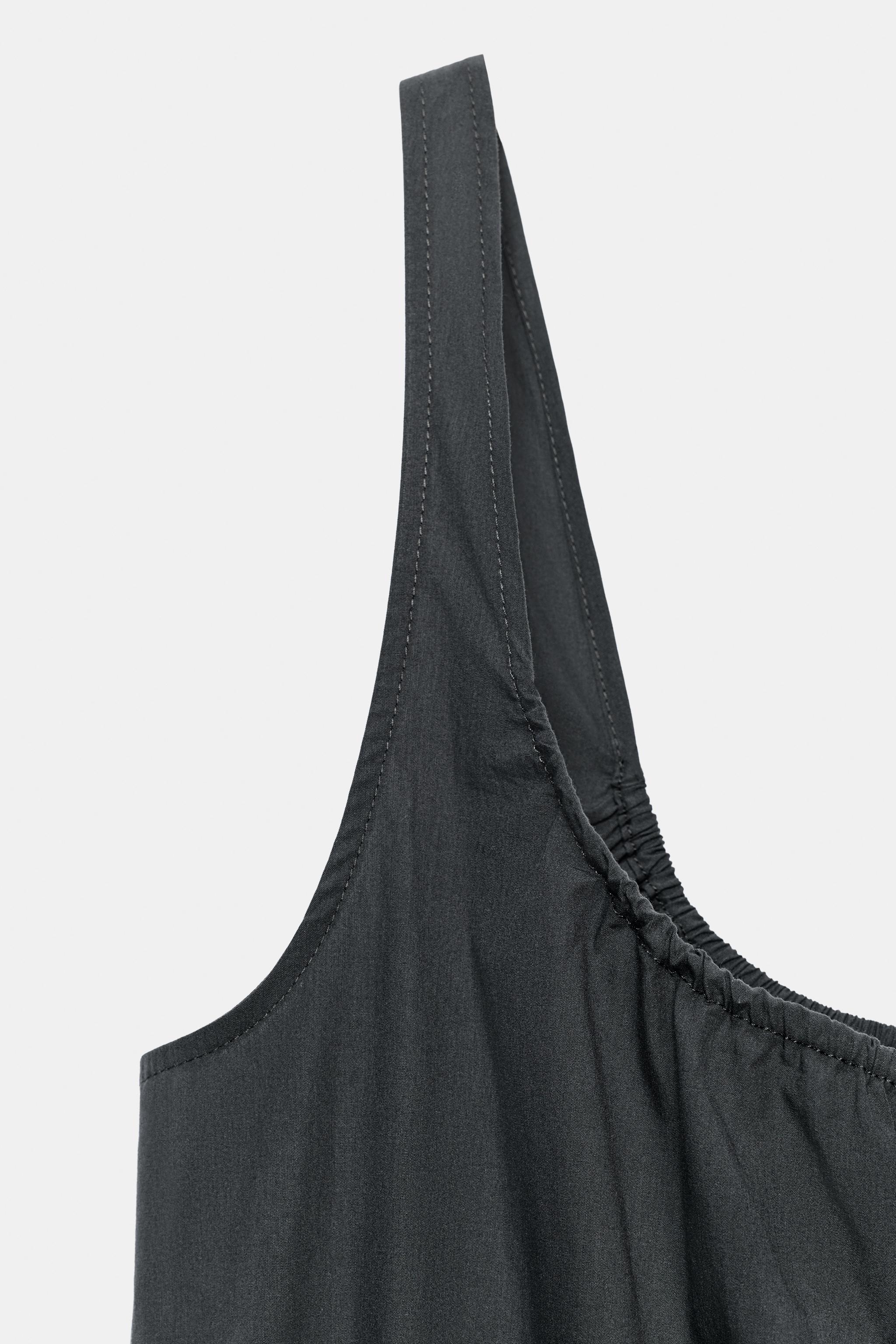 BUTTONED POPLIN TOP